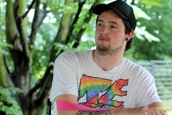 Jirka - První věta, co jsem vypustil z úst, byla, že chci chcípnout