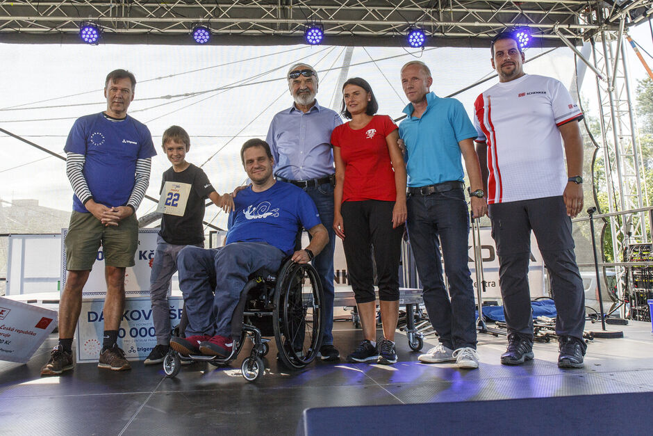 Partnerské dary na Běhu pro Paraple 2019