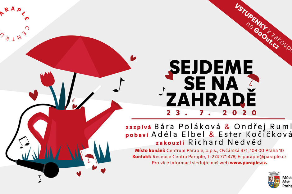 Sejdeme se na zahradě letos poprvé