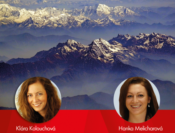 Pod Parapletem - Klára Kolouchová, Hanka Melicharová a program DofE