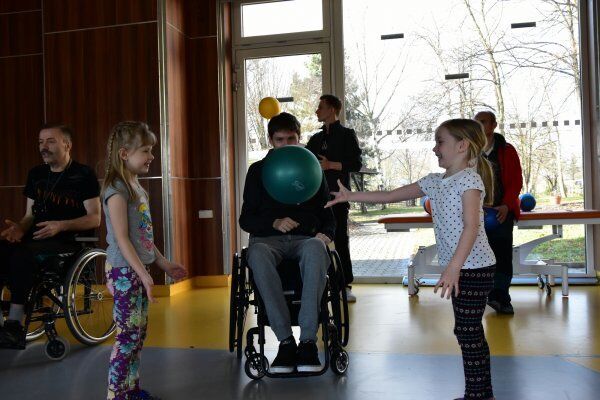 Dětský úsměv v Centru Paraple