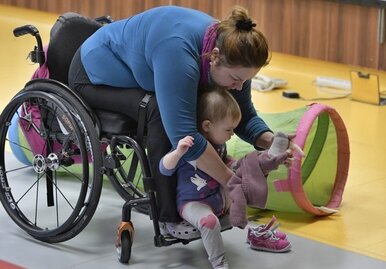 Pro mámy a táty na vozíku