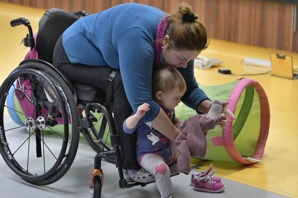 Pro mámy a táty na vozíku