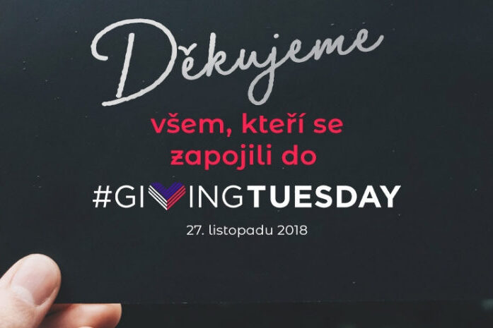 Slavíme Giving Tuesday 2018!