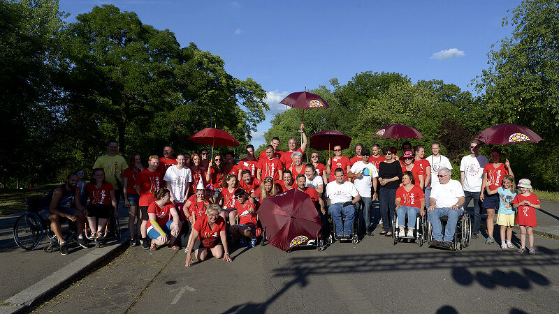 Běh pro Paraple poprvé v Praze na Vítkově – a úspěšně!
