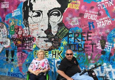 Návštěva pražské Kampy