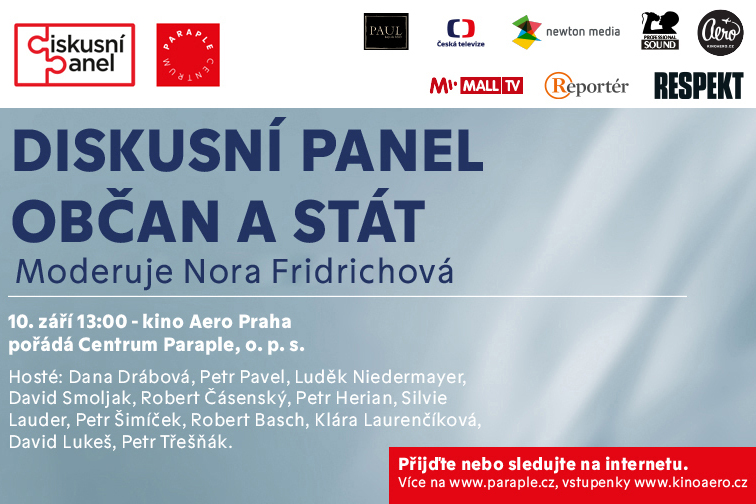Diskusní panel Občan a stát