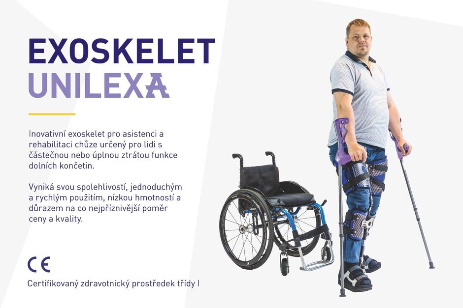 Inovativní exoskelet