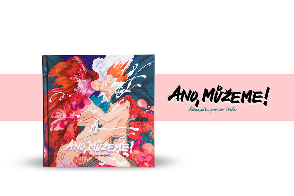 Kniha Ano, můžeme! Kámasútra pro vozíčkáře