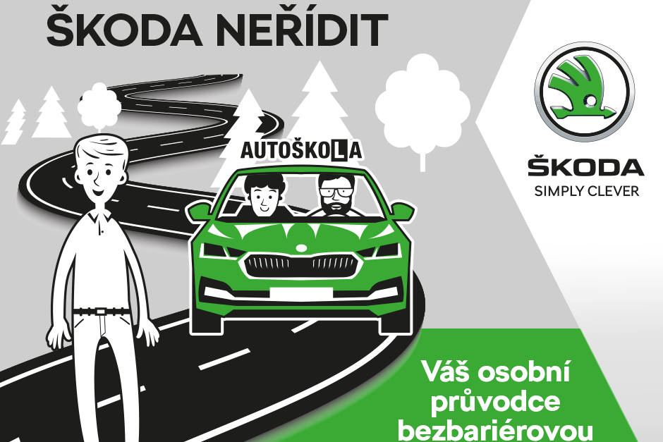 ŠKODA NEŘÍDIT, osobní průvodce bezbariérovou mobilitou