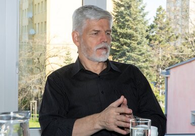 David Lukeš s generálem Petrem Pavlem o občanských aktivitách