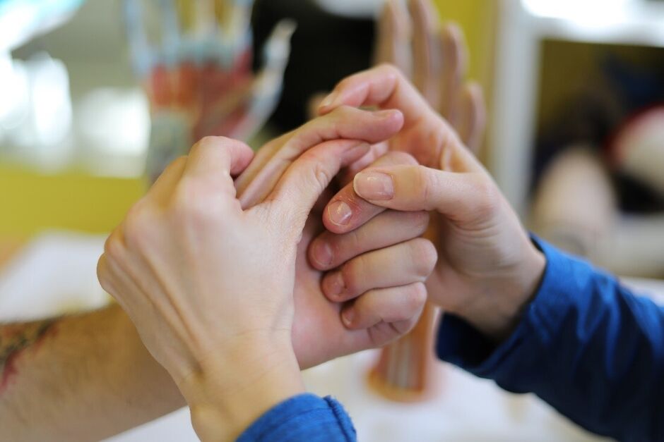 Terapie ruky v Centru Paraple