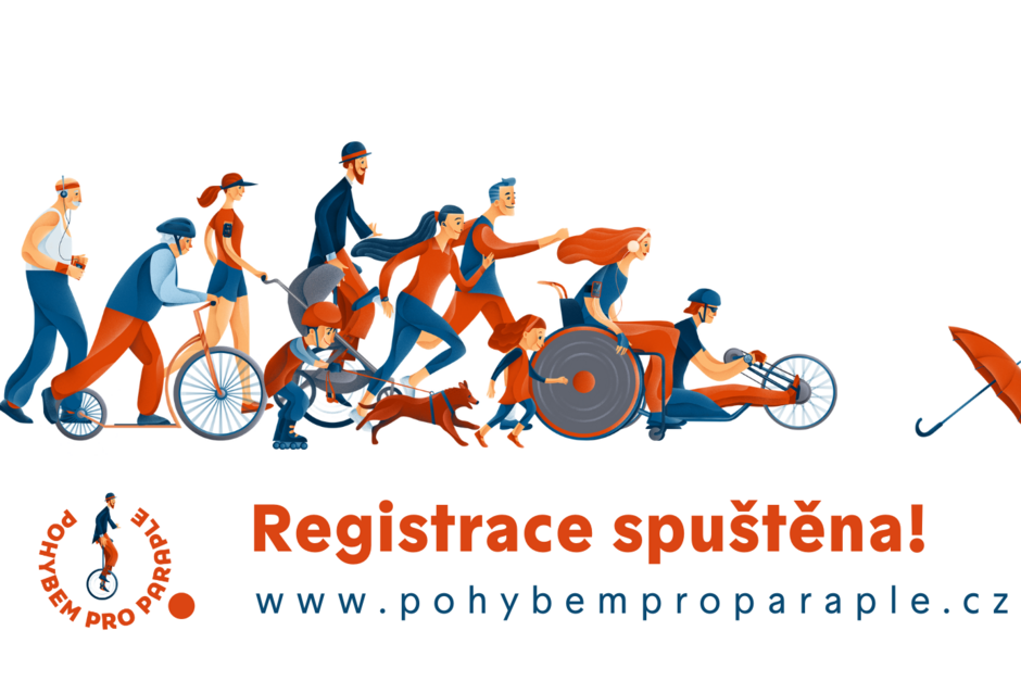 Každý kilometr se počítá. Akce Pohybem pro Paraple již potřetí pomůže vozíčkářům 