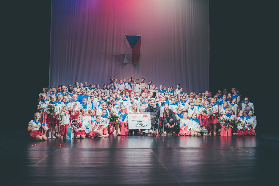 Benefiční představení „Ta naše - příběh naší republiky“