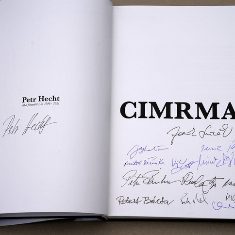 "Cimrmani" kniha a autorské fotografie Petra Hechta
