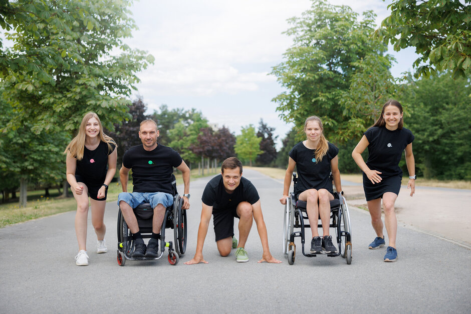 Virtuální běh pro Paraple