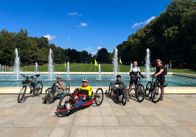 Tematický pobyt Cyklistika: Handbiky, nové zkušenosti a dobrá nálada